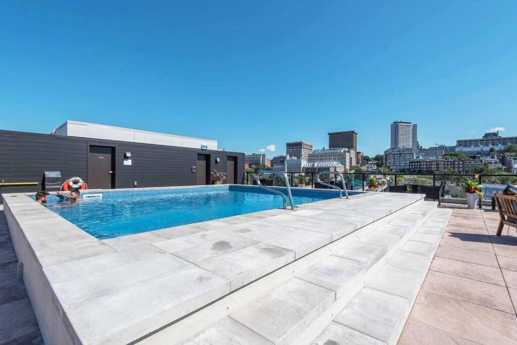 Le Coeur Du Festival D'Ete De Quebec Apartamento Exterior foto