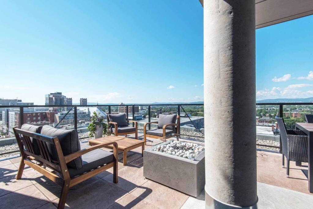 Le Coeur Du Festival D'Ete De Quebec Apartamento Exterior foto