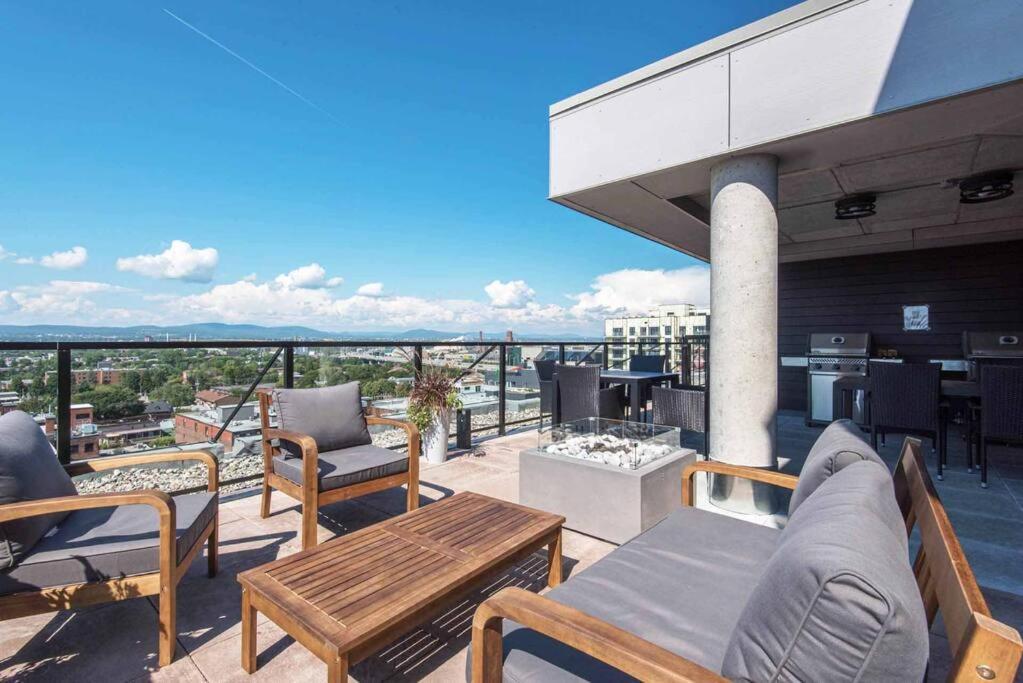 Le Coeur Du Festival D'Ete De Quebec Apartamento Exterior foto